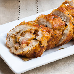 Turkey Breast Stuffed with Bacon