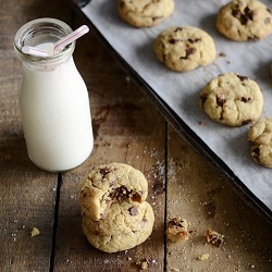 Salted Chocolate Chip Cookies