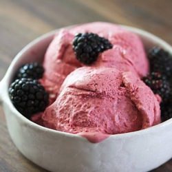 Blackberry Ice Cream