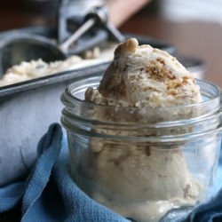 Vanilla Butter Walnut Ice Cream