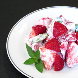 Strawberry Ricotta Salad With Mint