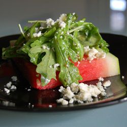 Watermelon Salad with Gorgonzola