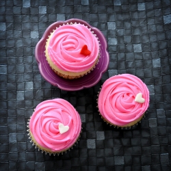 Pink Lemon Cupcakes