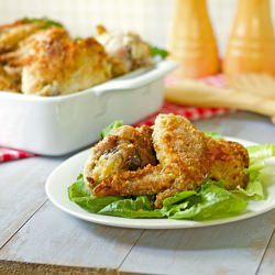 Oven Fried Ranch Chicken