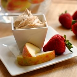 Peanut Butter Yogurt Fruit Dip