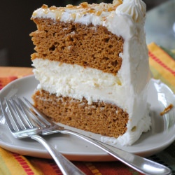 Pumpkin Cheesecake Cake