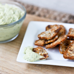 Basil Lima Bean Hummus