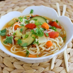 Ramen Vegetable Soup