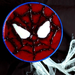 Spiderman Strawberry Soup