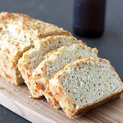 Cheesy Beer Batter Bread