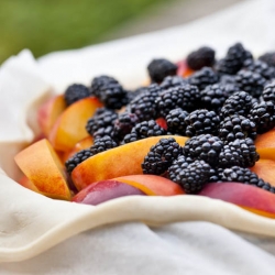 Blackberry Peach Pie