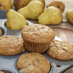 Pecan Pear Muffins