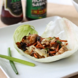 Mu Shu Pork Lettuce Wraps