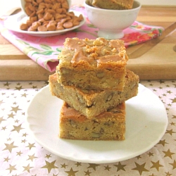 Maple Walnut Blondies