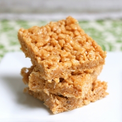 Peanut Butter Rice Crispy Treats