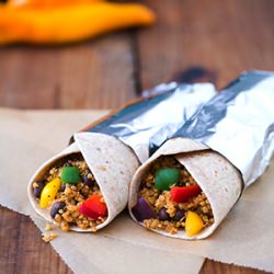 Quinoa & Black Bean Burritos