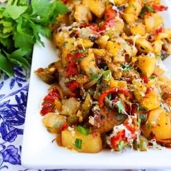 Potato Hash w/ Bell Peppers