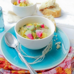 Green Curry Corn Chowder