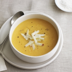 Parsnip and Celery Root Soup