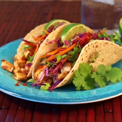 Thai Tofu Tacos