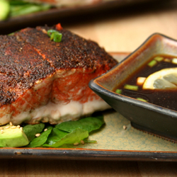 Pepper-Crusted Salmon