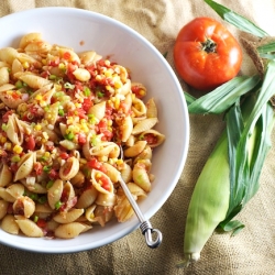 Pasta with Raw Tomato Sauce