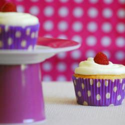 Lemon and Raspberry Cupcakes