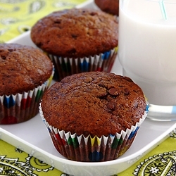 Chocolate Banana Muffins