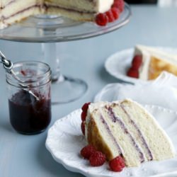 Raspberry Layer Cake