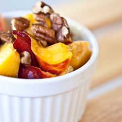 Nectarine & Pecan Fruit Salad