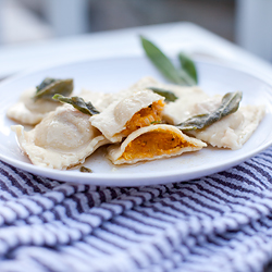 Butternut Squash Ravioli Pasta