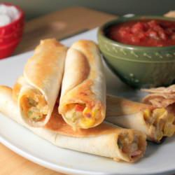 Corn & Pepper Taquitos