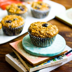 Pumpkin Blueberry Muffins