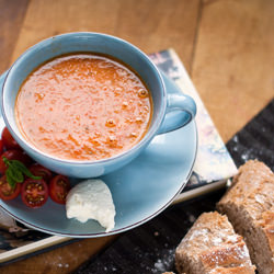 Roasted Cherry Tomato Soup