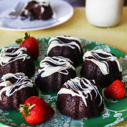 Baby Bundt Brownies