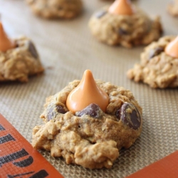 Pumpkin Spice Oatmeal Cookies