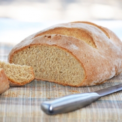 Crusty Honey Wheat Bread