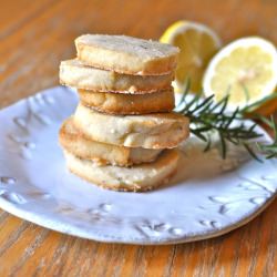 Lemon Rosemary Cookies