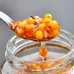 Sea Buckthorn Berries with Honey