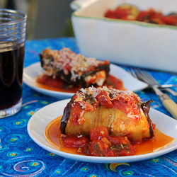 Mediterranean Eggplant Rolls