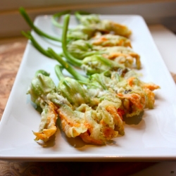 Fried Squash Blossoms