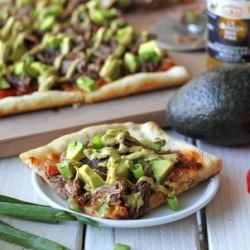 Carnitas Avocado Pizza