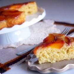 Nectarine Upside-Down Cake