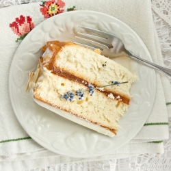 Lavender Sponge Cake