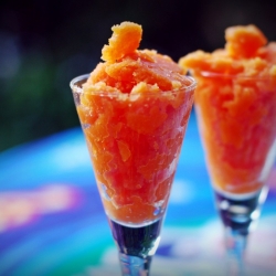 Orange-carrot Granita