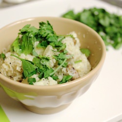 Garlic Cauliflower Couscous