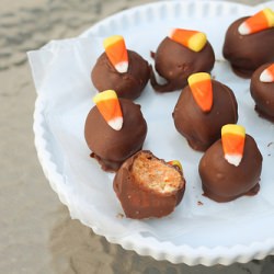 Candy Corn Oreo Truffles