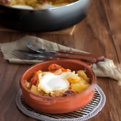 Potato Stew with Dried Cherries