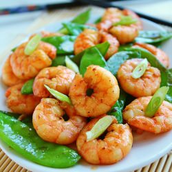 Fast Dish with Shrimp