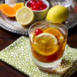 Sweet Tea Old Fashioned Cocktail